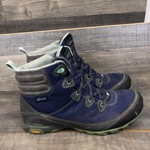 AHNU Women's US sz 10, Vibram Hiking Boots F19113F. PURPLE GRAY